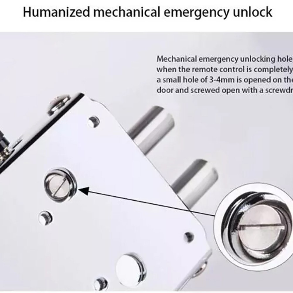 Wireless Smart Door Lock Bluetooth Remote control Deadbolt Hidden Keyless TTLock