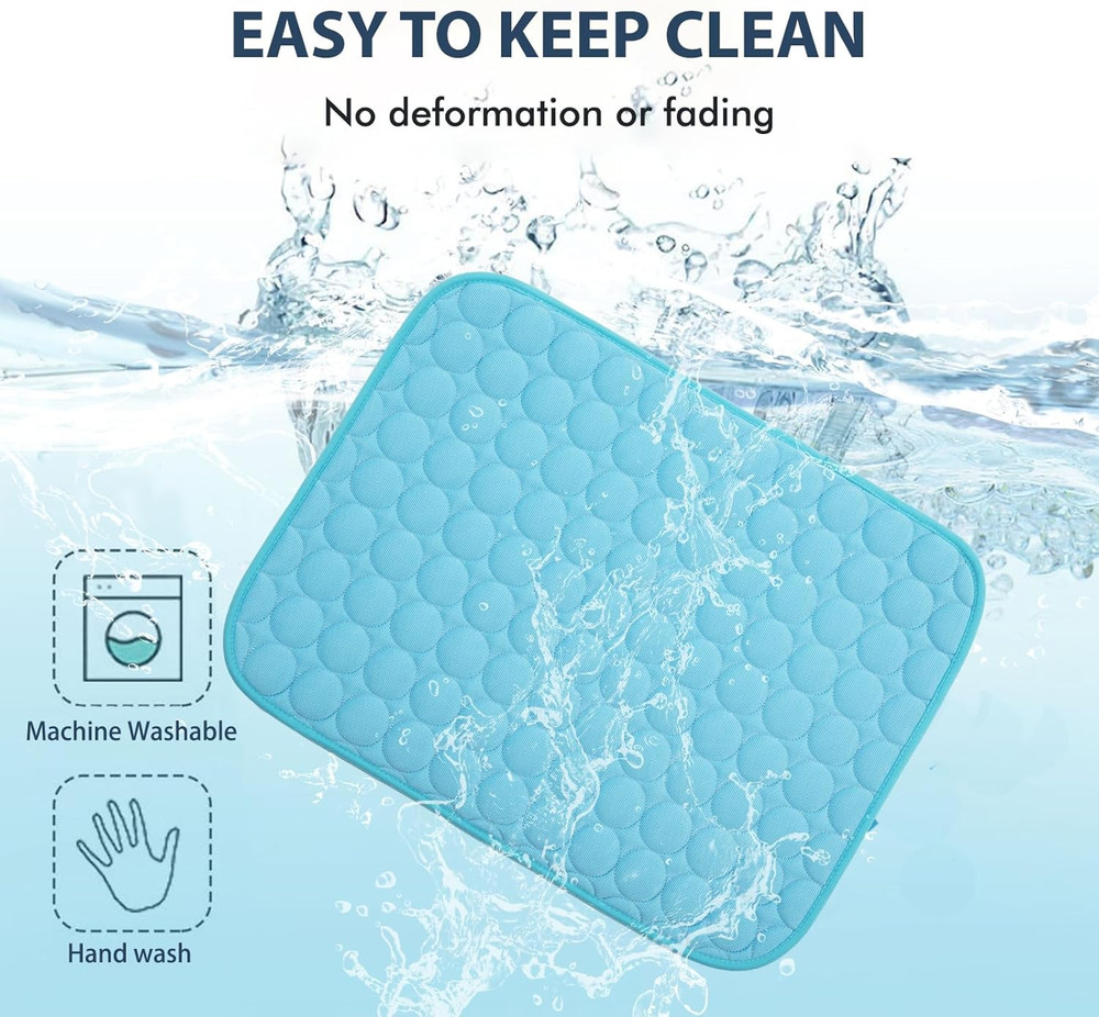 MICROCOSMOS Summer Cooling Mat & Sleeping Pad- Water Absorption Top, Materials S