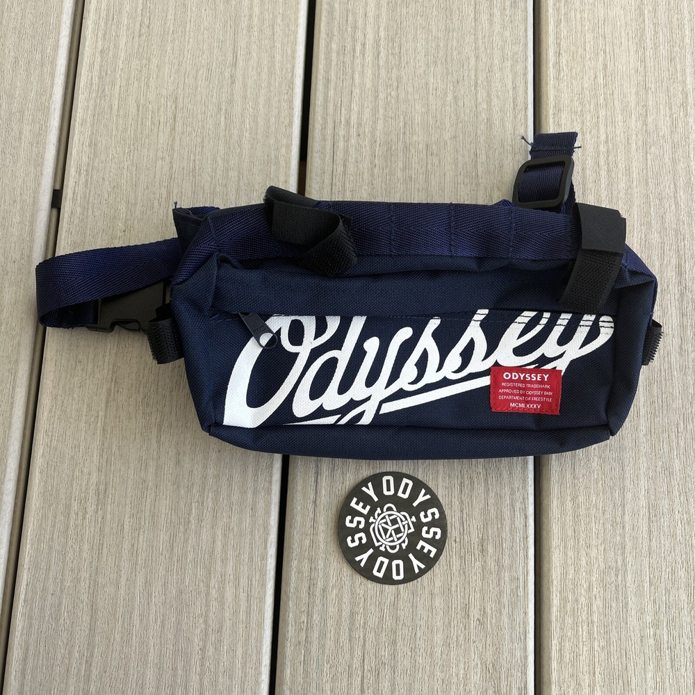 ODYSSEY BMX SWITCH PACK BAG FRAME/BAR/HIP PACK BAG NAVY