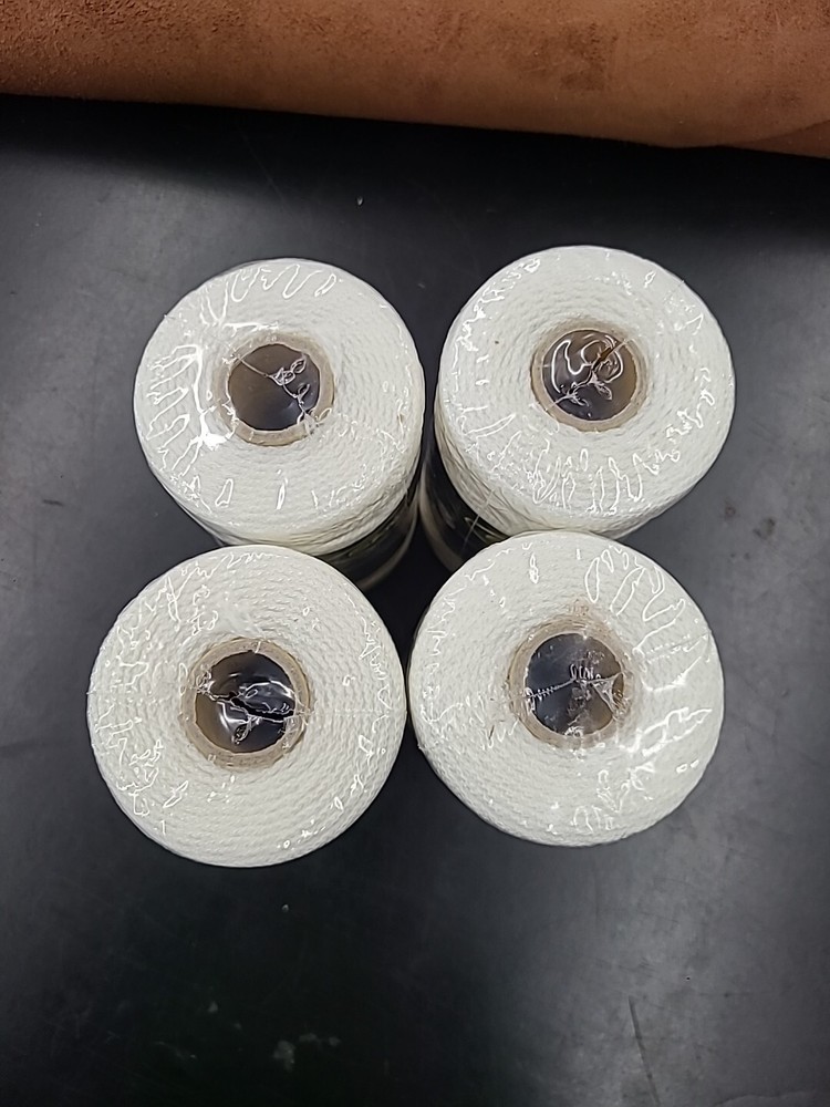 Heavy Duty Nylon Braided Thread (4 Spools)