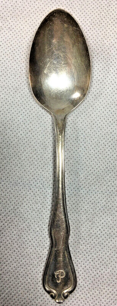 Oneida Ltd Silverplate Spoon P Crown