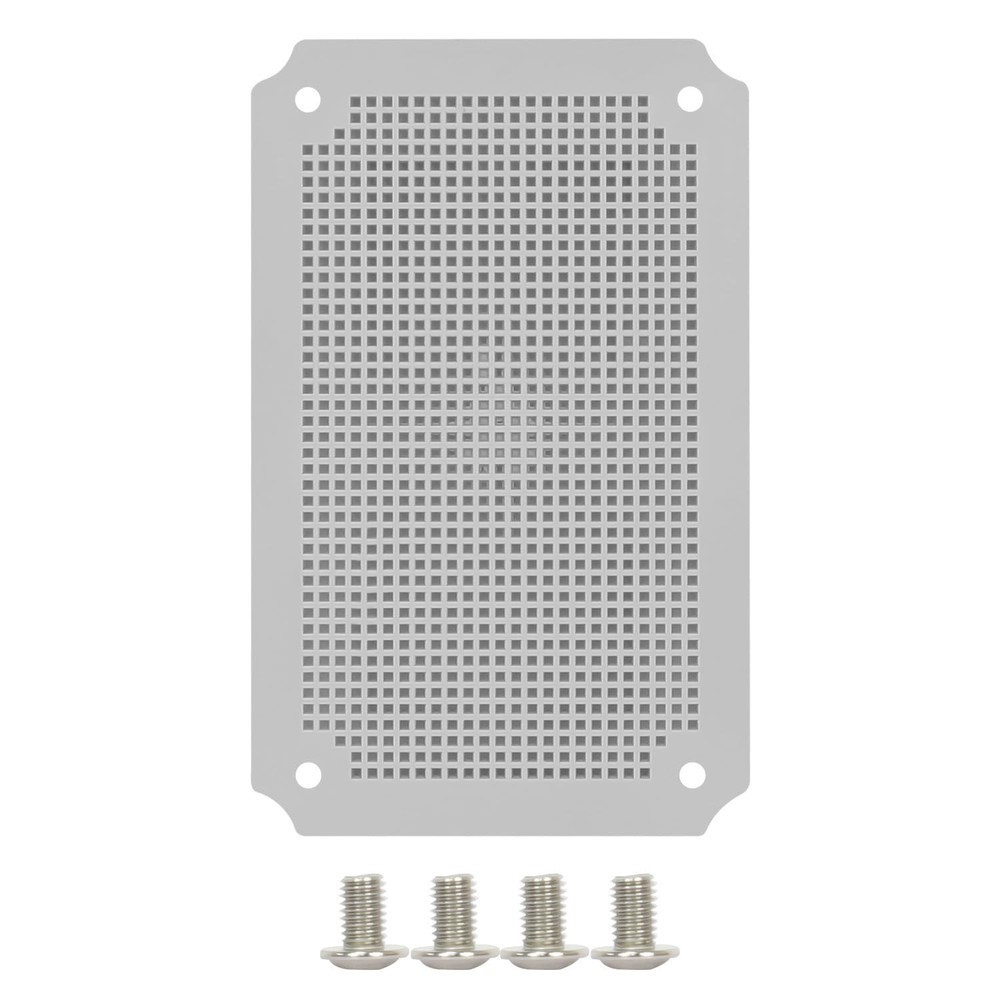 Junction Box Mounting Plate ABS Plastic Internal Panel w/Screws for Installat...