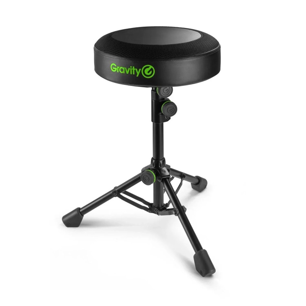 Gravity FD SEAT 1 Round Foldable Adjustable Musicians Stool