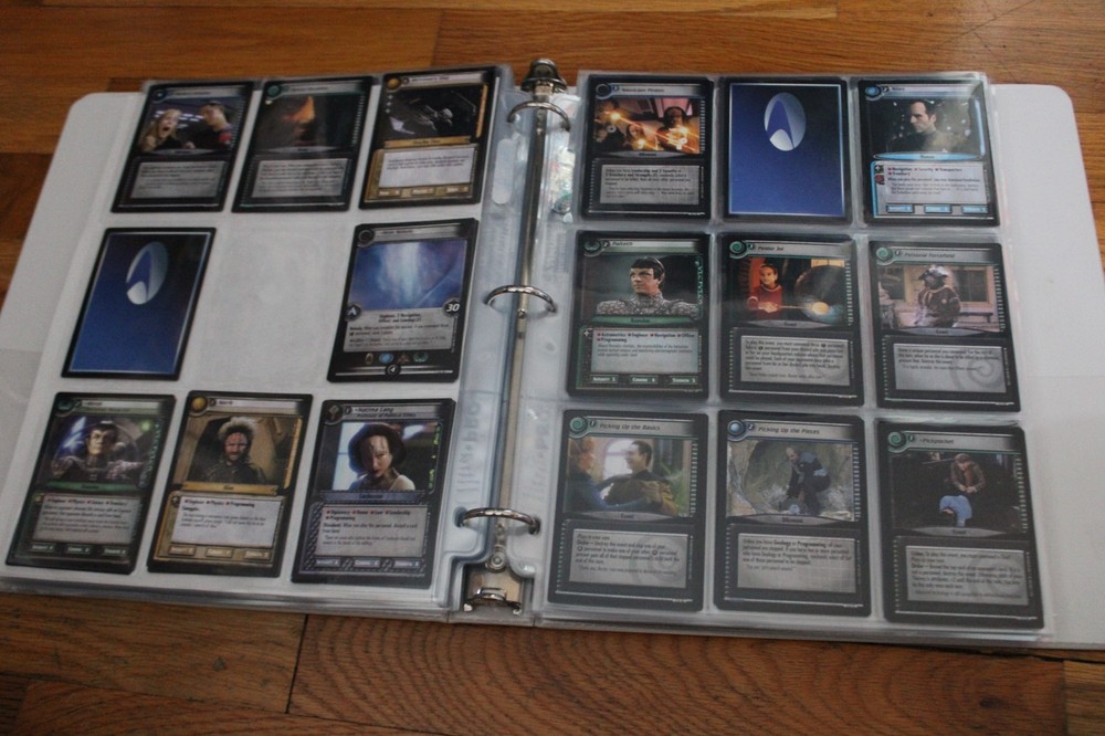 Star Trek CCG 2E Second Edition ENERGIZE INCOMPLETE Lot Set