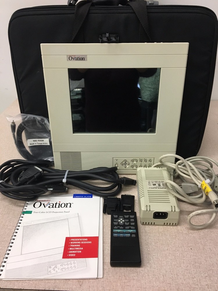 Proxima Ovation LCD Projection Panel A822C with Case & Accessories