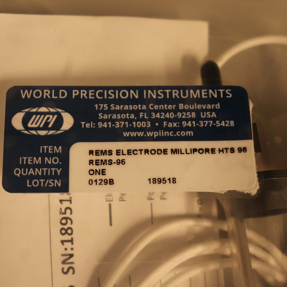 WPI AUTOMATED TEER MEASUREMENT SYSTEM REMS-SYS