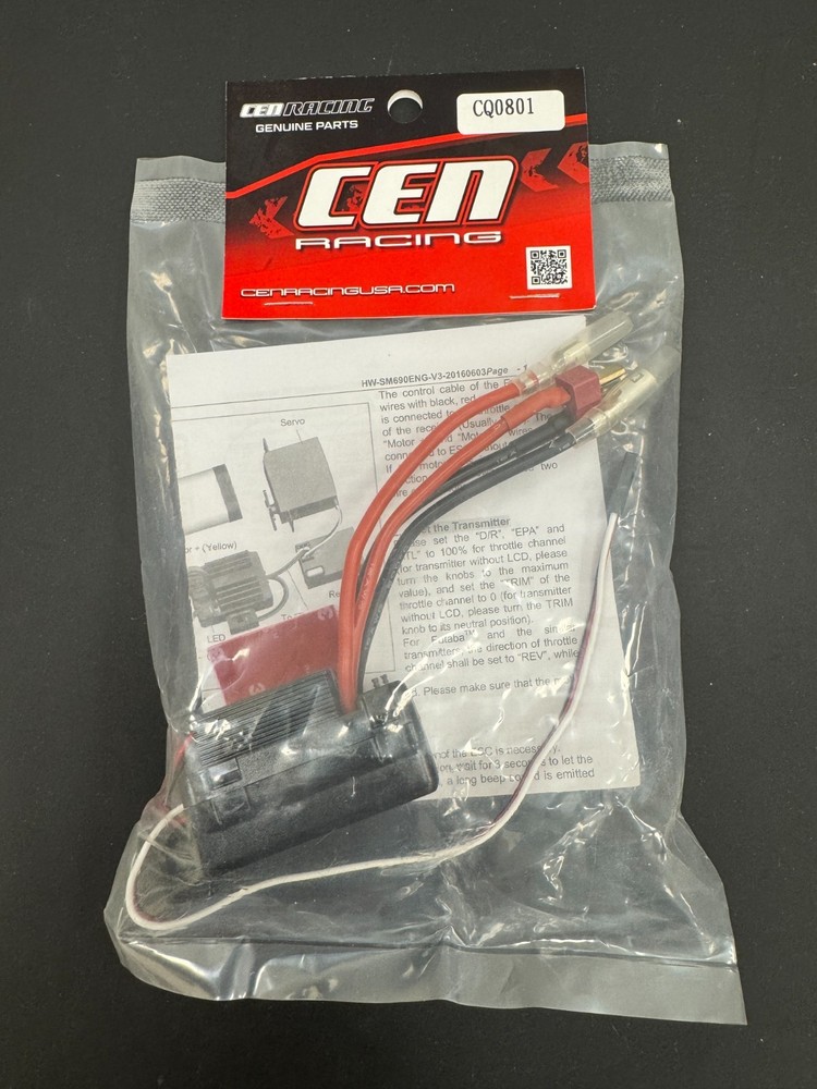 CEGCQ0801 Electronic Speed Control (WP-1040), ESC 40Amp Open