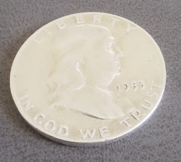 Franklin Half Dollar: 1953 Denver                             (5040-75)