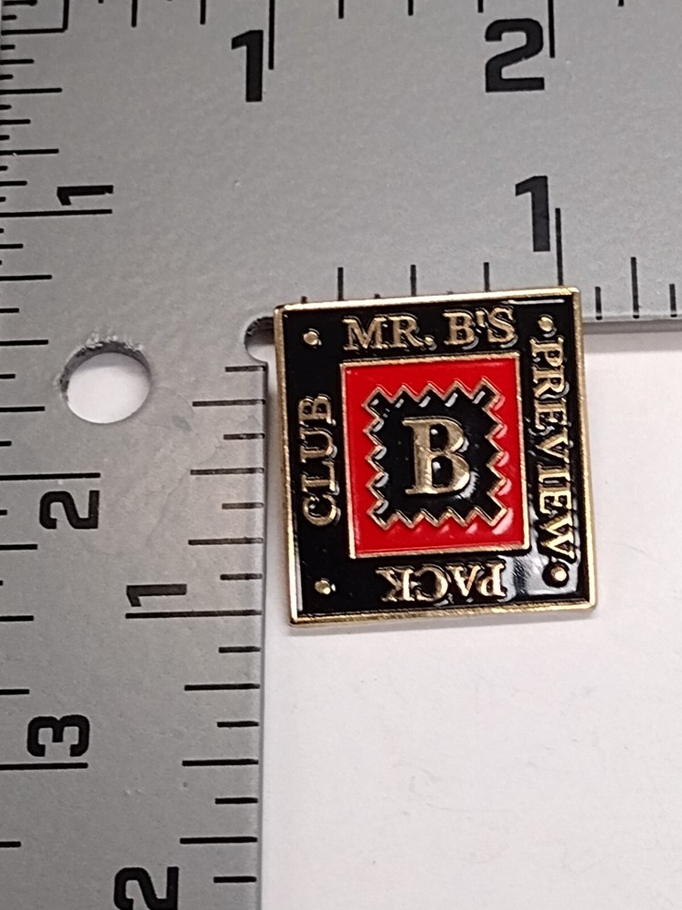Mr. B's Preview Pack Club Lapel Pin