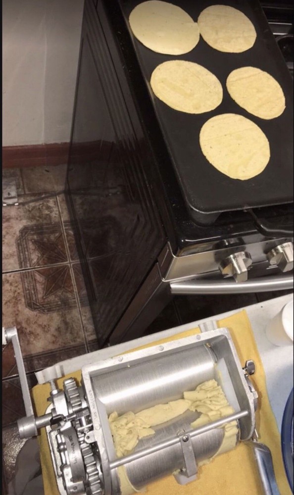 Tortilla Maker Roller Press.