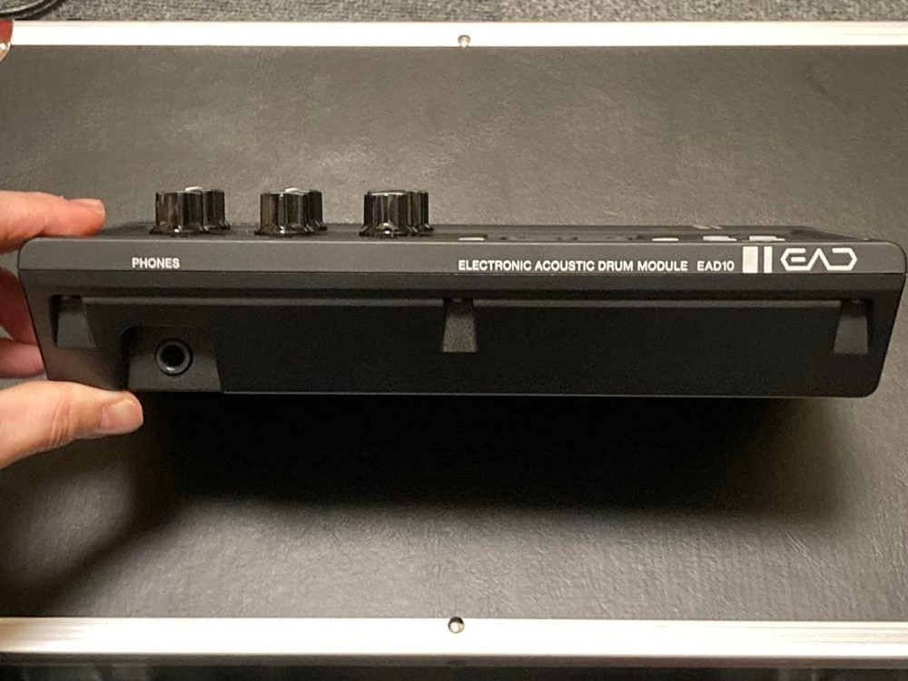 YAMAHA EAD10 Electronic Acoustic Drum Module w/ Sensor Unit Hard Case Tested