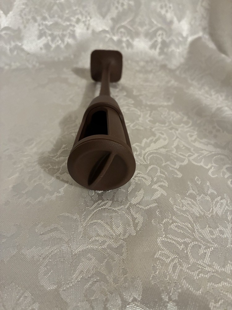 Tupperware Single Serve Loose Tea Infuser Strainer Brown Brand New
