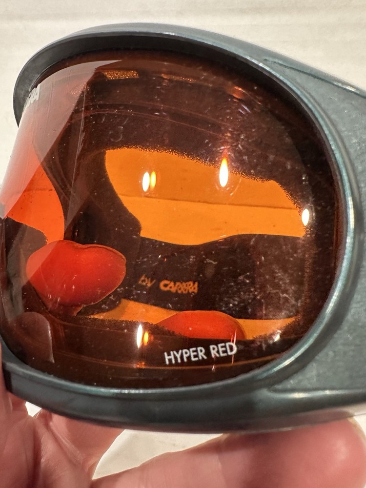 Carrera Hyper Red Ski Goggles