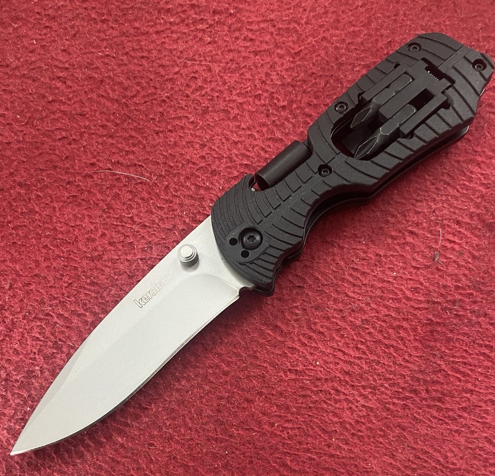 Kershaw 1920 Select Fire Pocket Knife G+G Hawk Design Multi Tool NIB