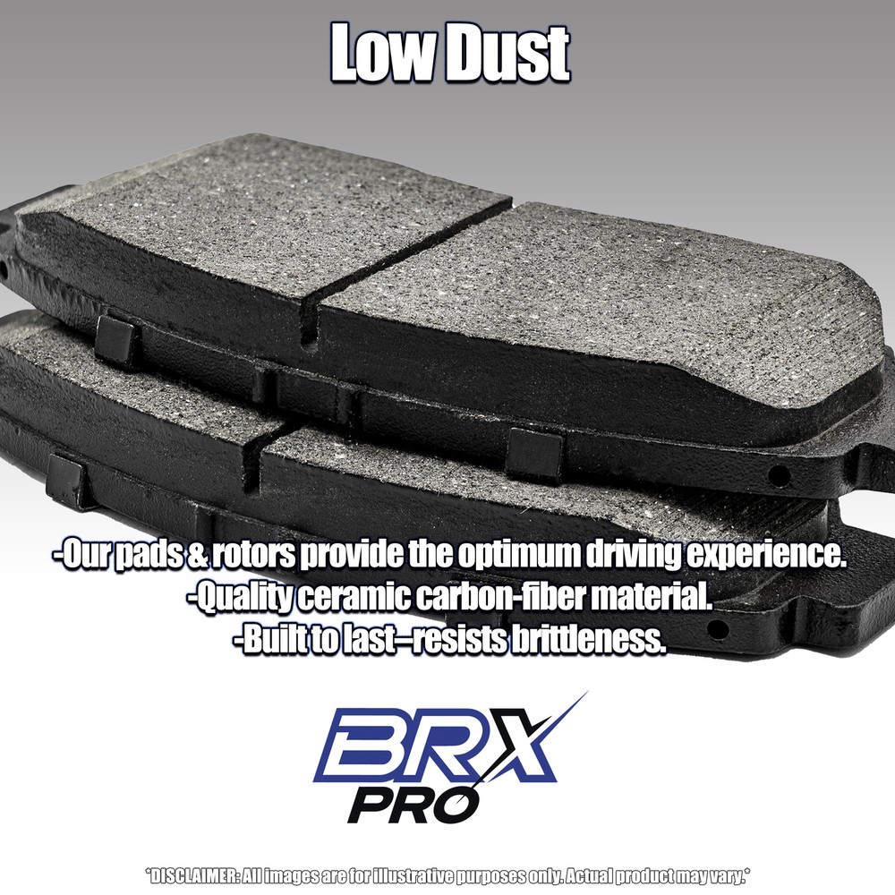 Front & Rear Ceramic Brake Pads for 2006-2011 Cadillac DTS
