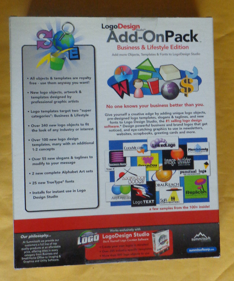 Summitsoft Logo Design Studio Expansion Pack (PC)