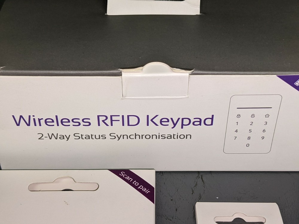 NEW! Unbranded Wireless RFID Keypad W/ Remote & RFID Tag (O7)