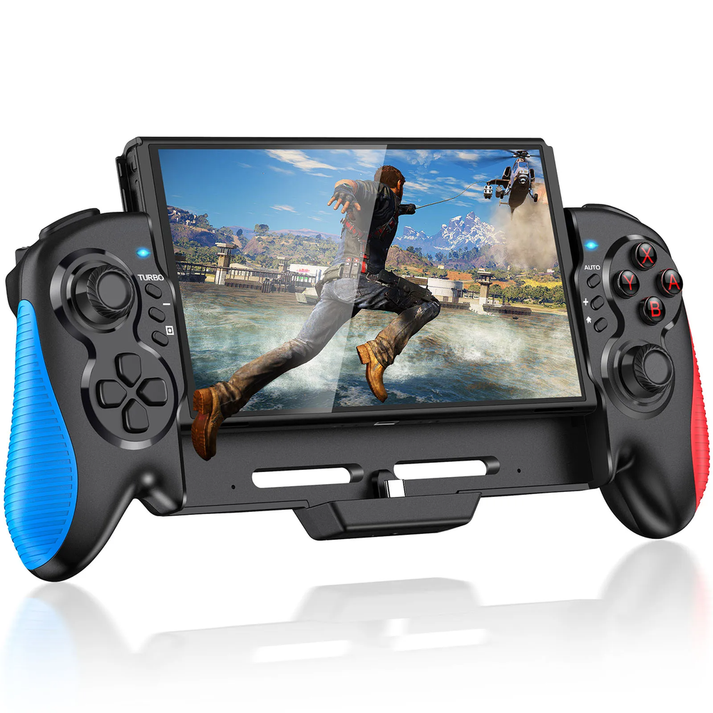 Dual Vibration Handheld Controller Grip Gamepad For Nintendo Switch Joy-Con Game