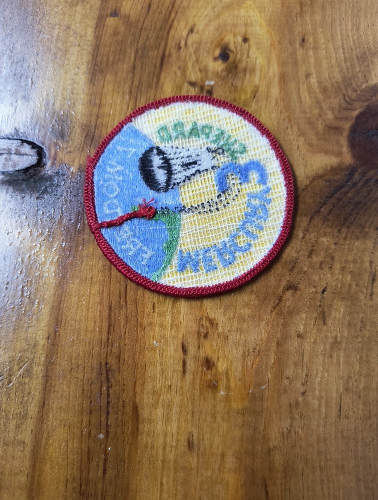 Space Mercury 3 Shepard Freedom 7 Mission Patch