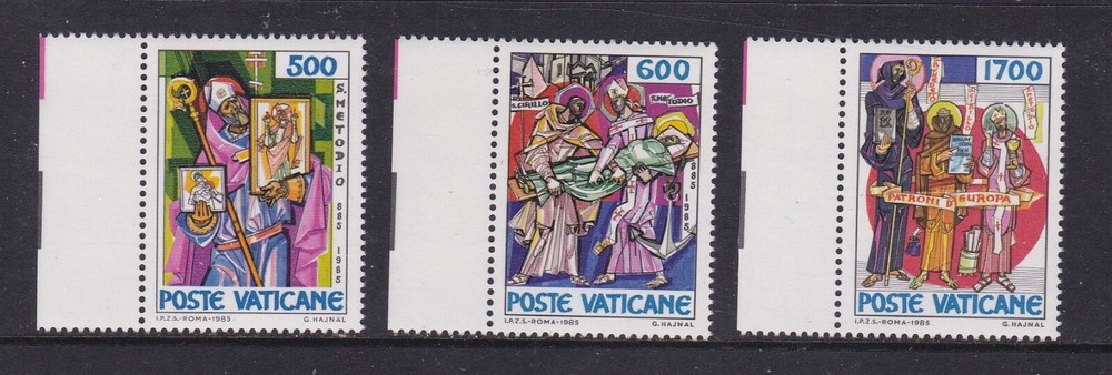 Vatican Mint Stamps Sc#752-754 MNH