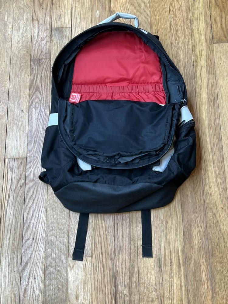 Burton Philips US Open Snowboarding 2004 Silver Black Backpack