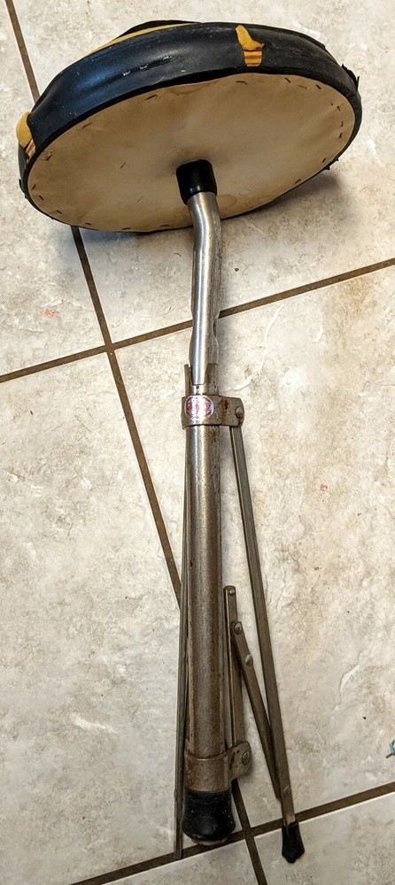Vintage Dewey Drum Throne Seat Stool