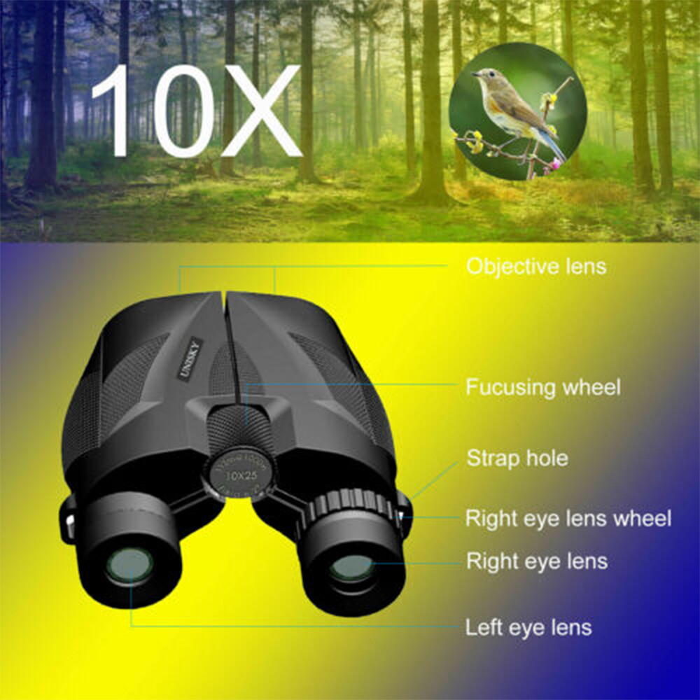 Binoculars – Ideal for Bird Watching/Hiking, Clear Vision & Lightweight