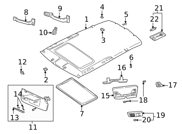 Genuine Volvo Coat Hook 9164126