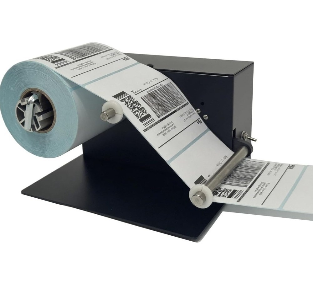 Automatic Label Rewinder Machine, 110V Speed Adjustable Automatic Label Rewinder