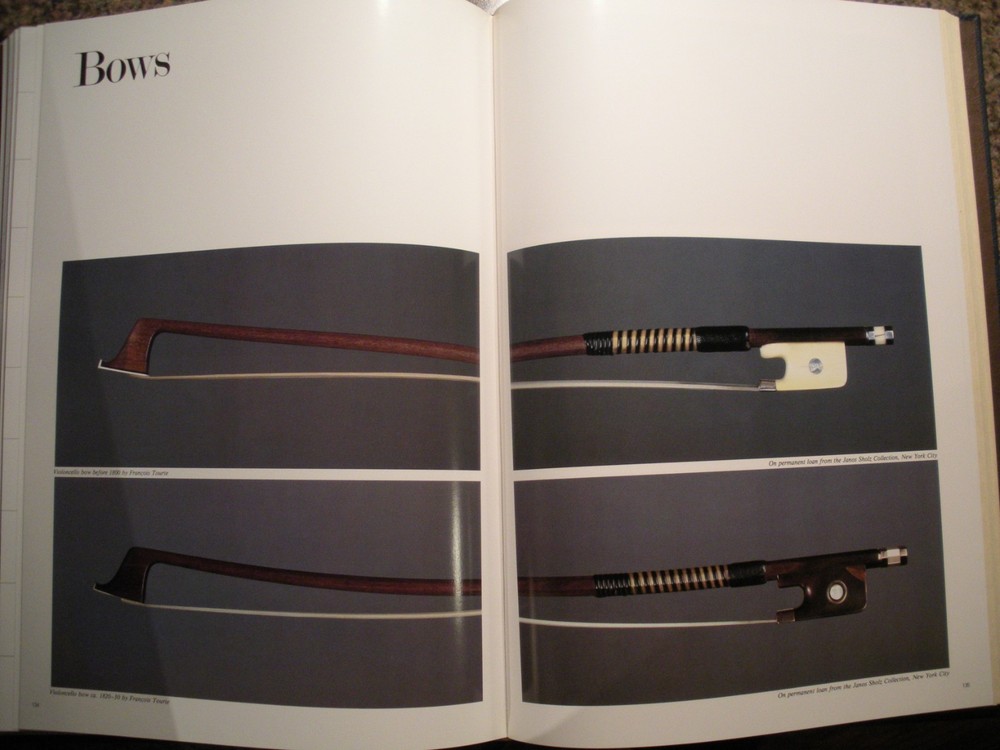Classic Bowed String Instruments Smithsonian Institution Book 1986, Violins Bows
