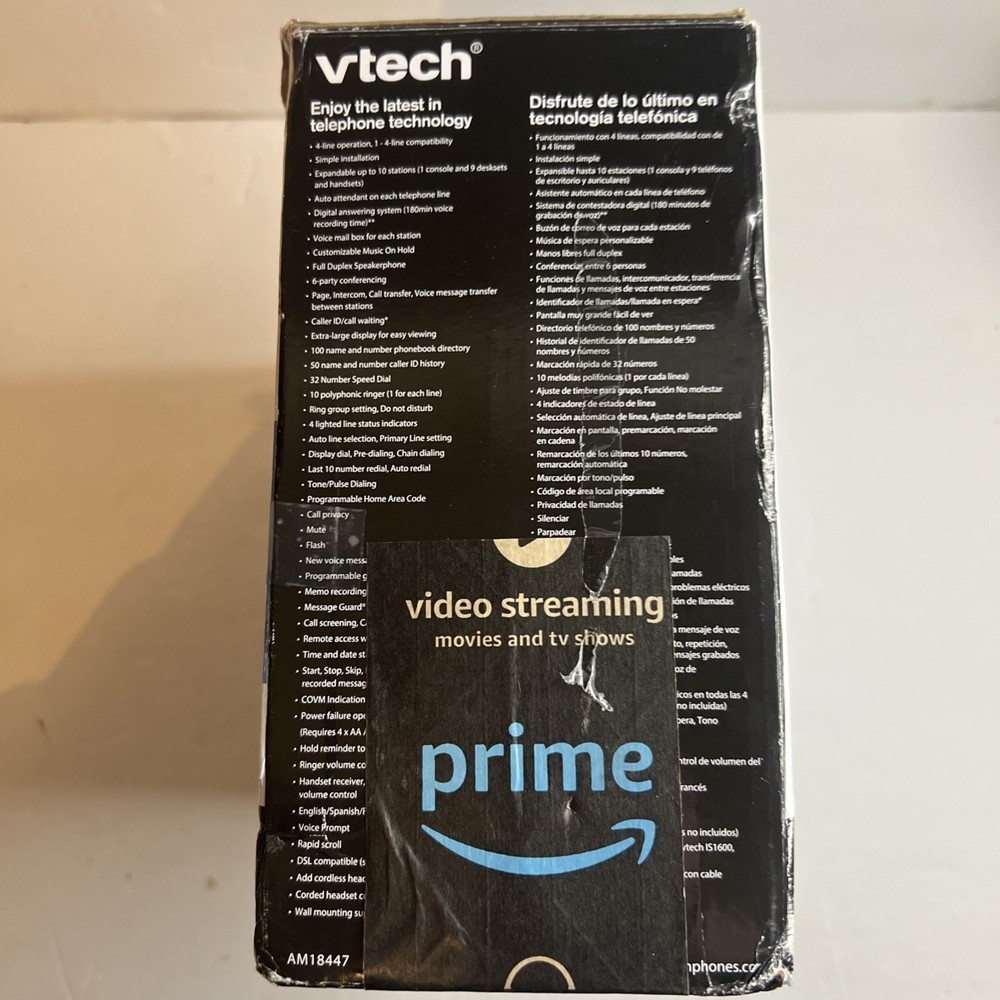 VTech AM18447 Business Office Phone System Main Console