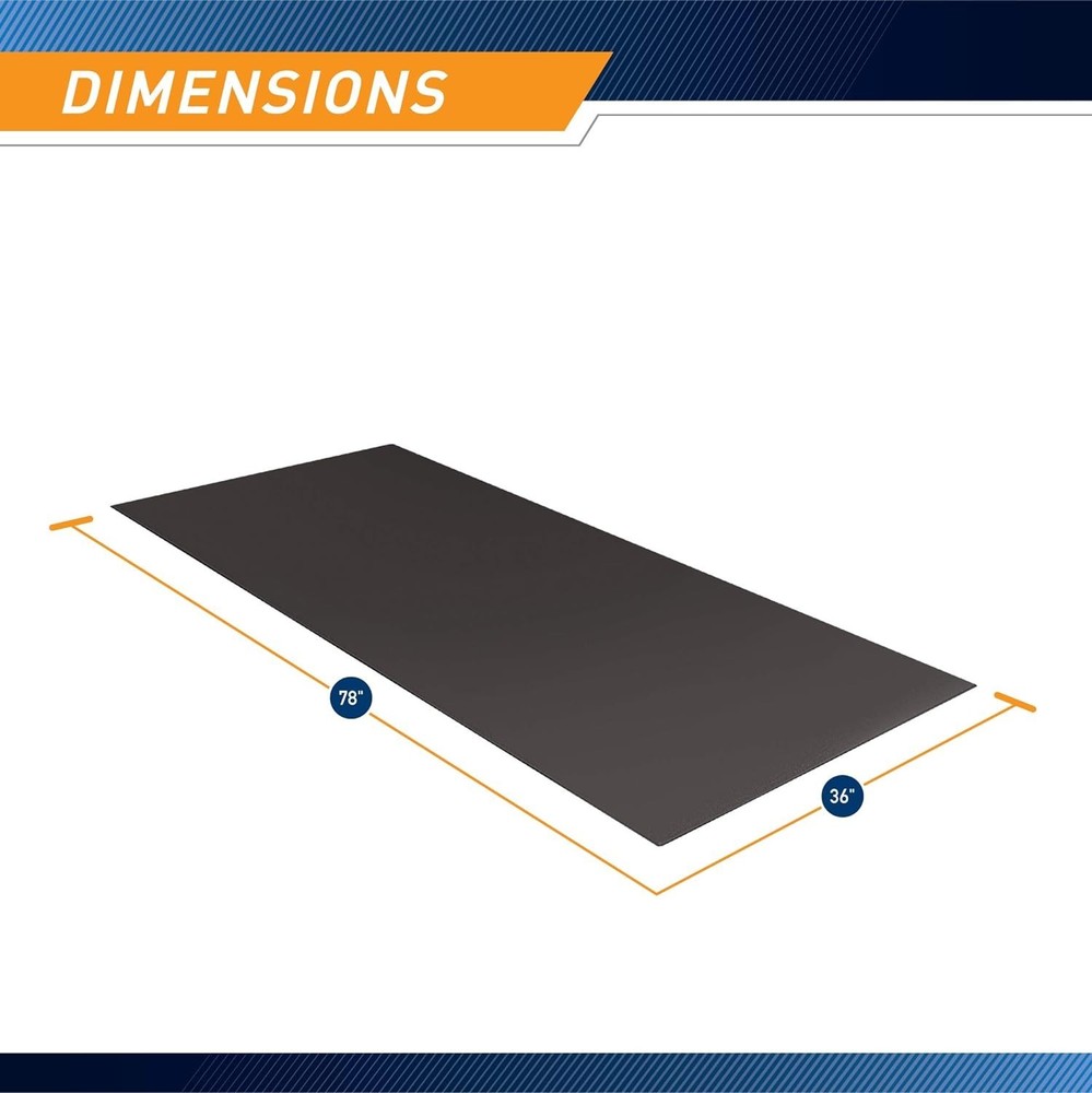 Multi-Purpose Floor Protector Mat for Treadmills & Equipment - Rectangular 78”