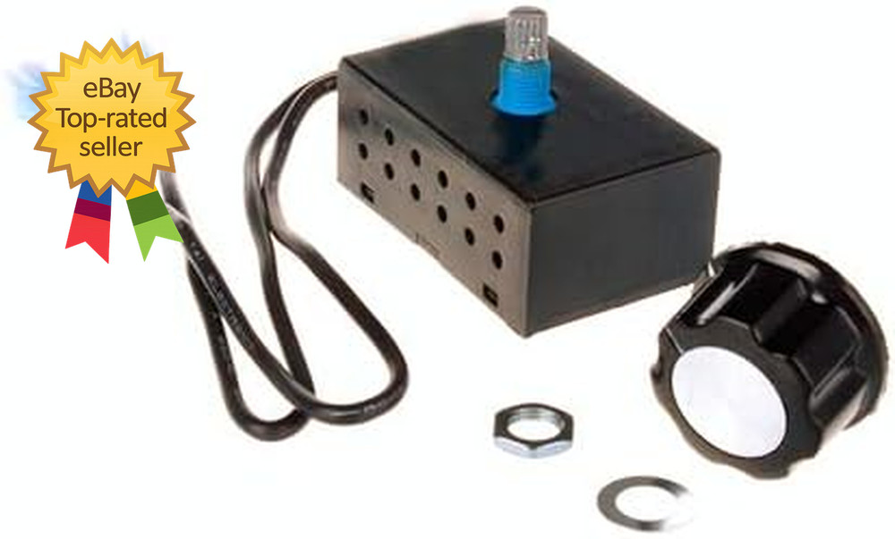 Fireplace Stove Blower Fan Variable Rheostat Speed On Off Switch Control