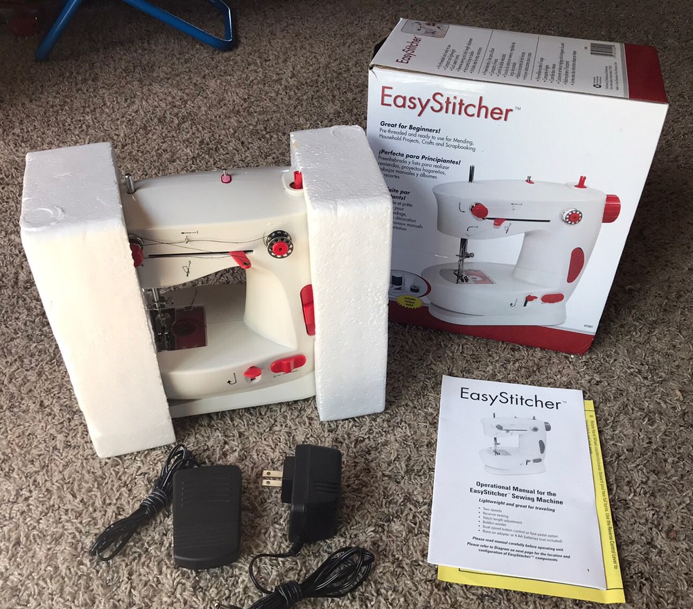 Easy Stitcher Table Top Sewing Machine D250001  PORTABLE 