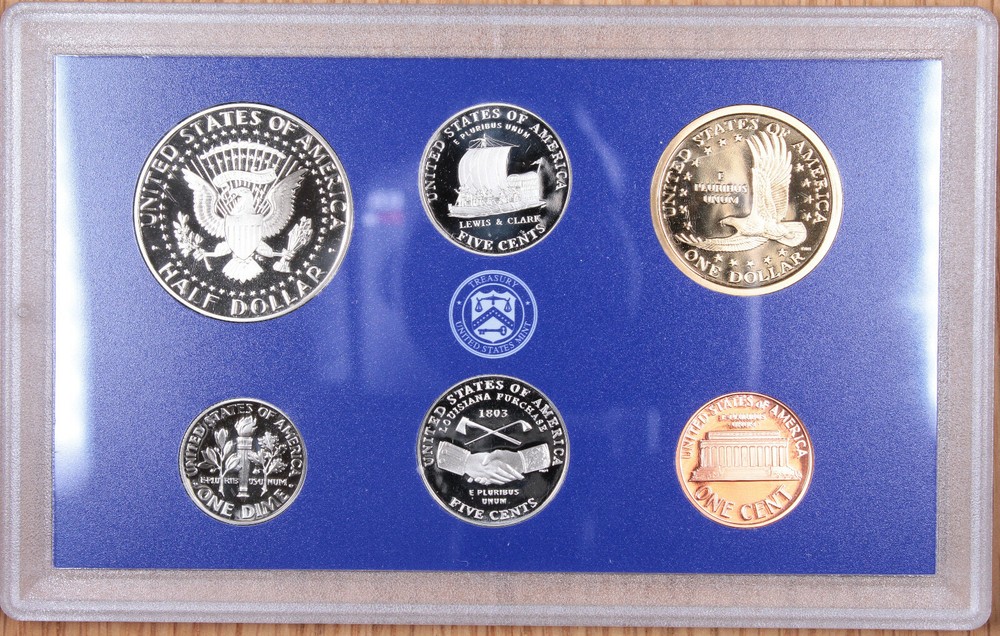 2004 S Clad Proof Set- US Mint - 10 Coins - OGP