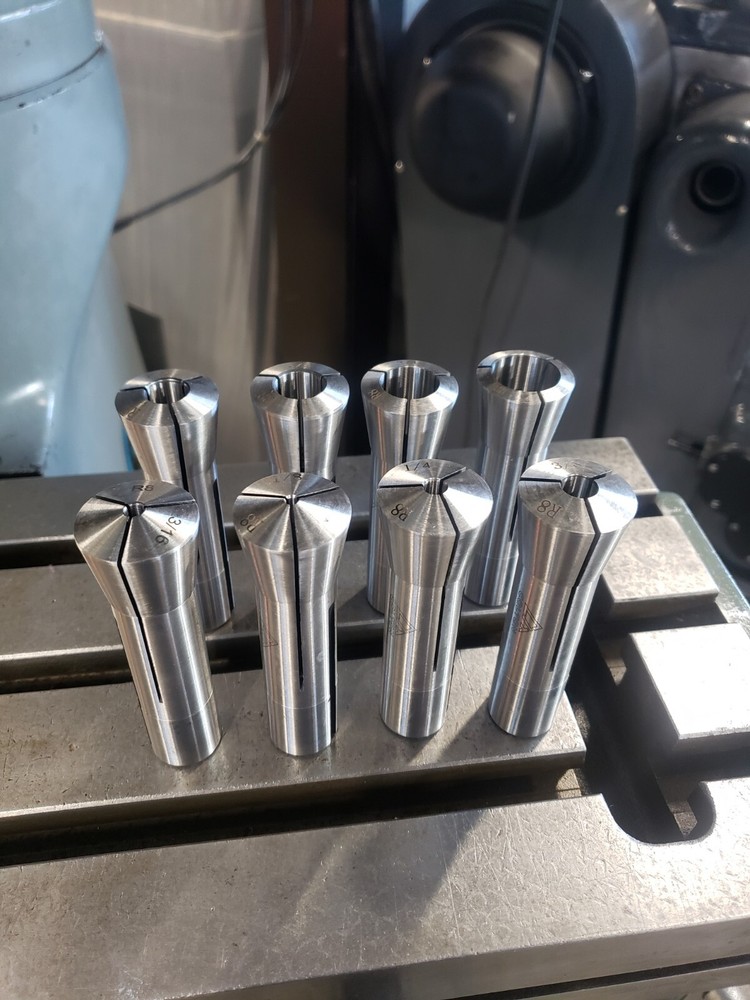 R8 Collet Set New 8pc