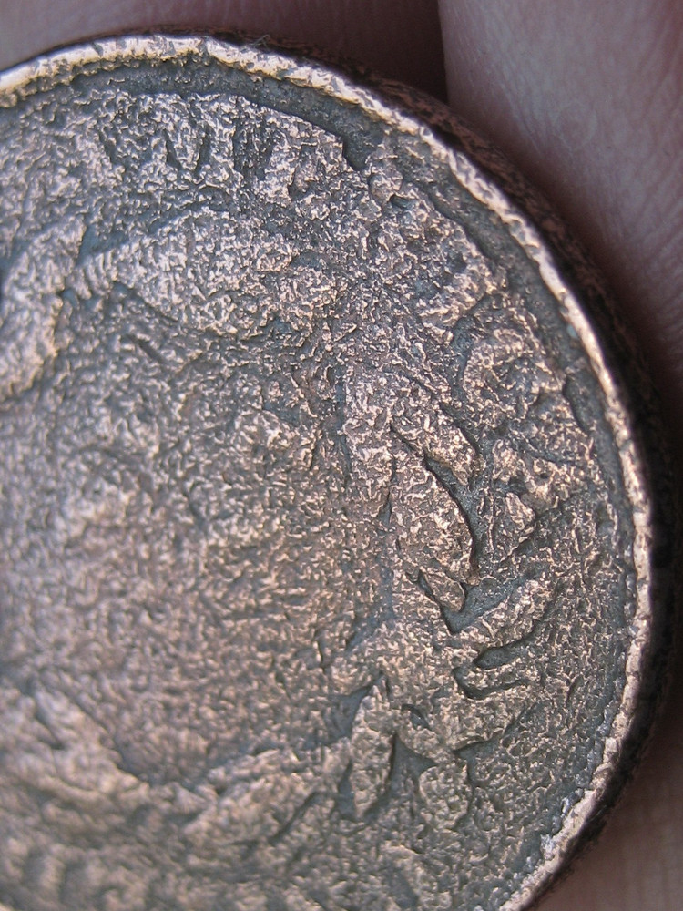1837 Matron Head Modified Large Cent- N-15, Die Breaks/Cracks, Rolled Rims