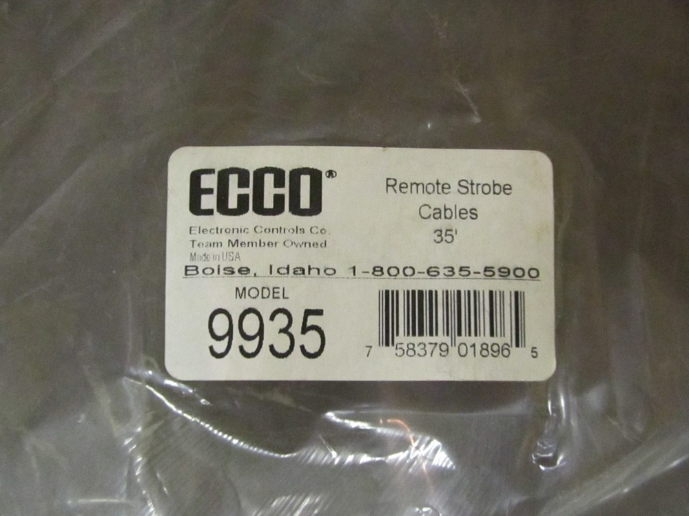 ECCO 9935 Remote Strobe Sys,Cable,35 ft.