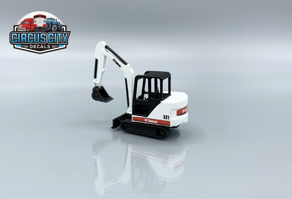 Mini Excavator Bobcat 331 S Scale Model Kit (QTY 2)