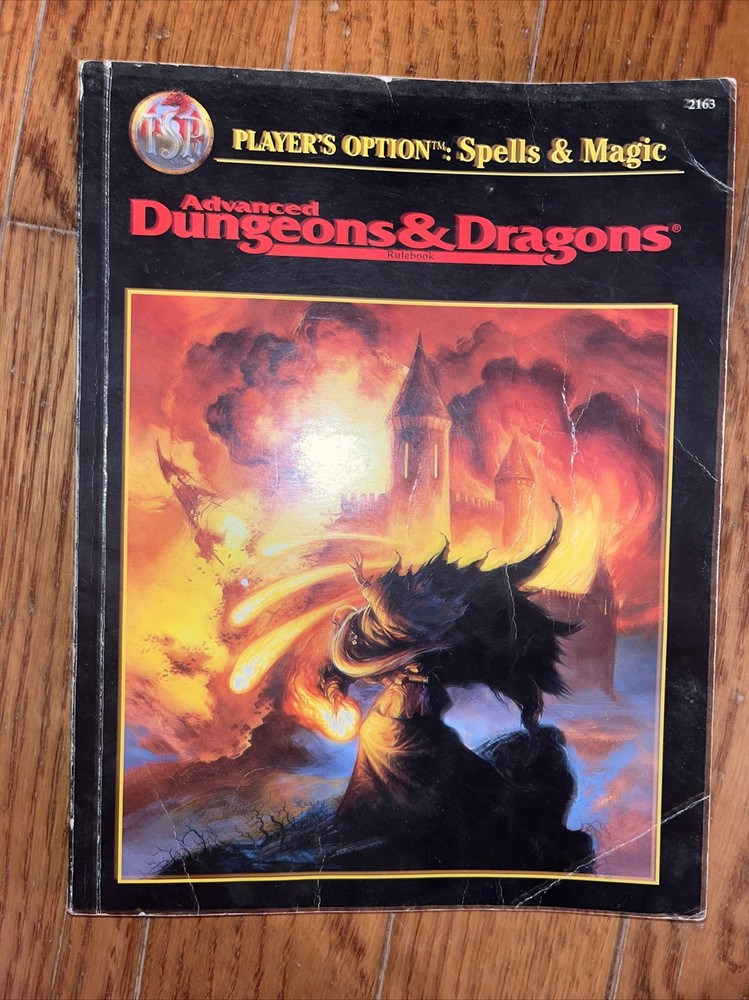 Advanced dungeons and dragons dungeon Masters guide warrior spells And Magic