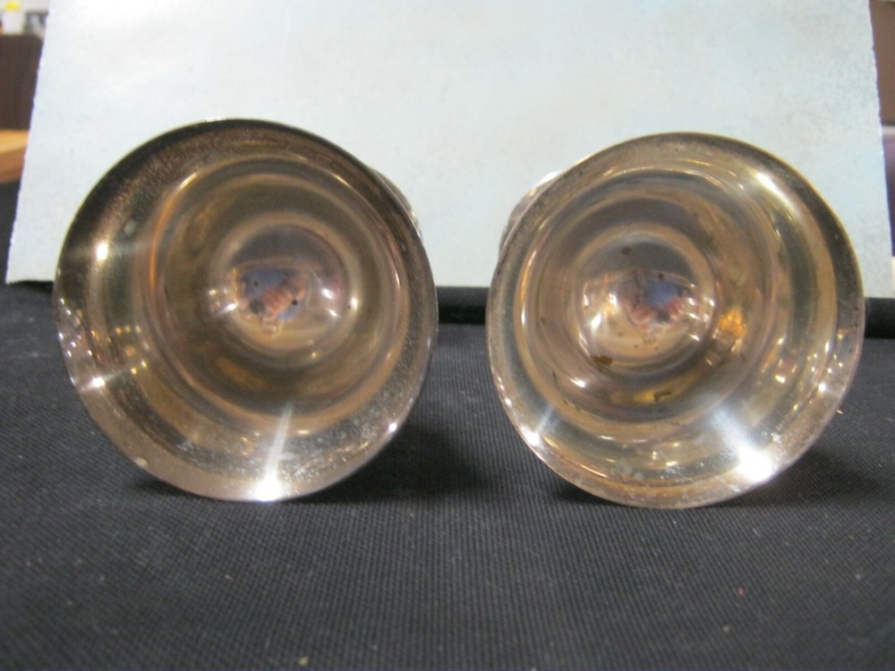 2 5" Silver Plated Delberti Italy Goblets