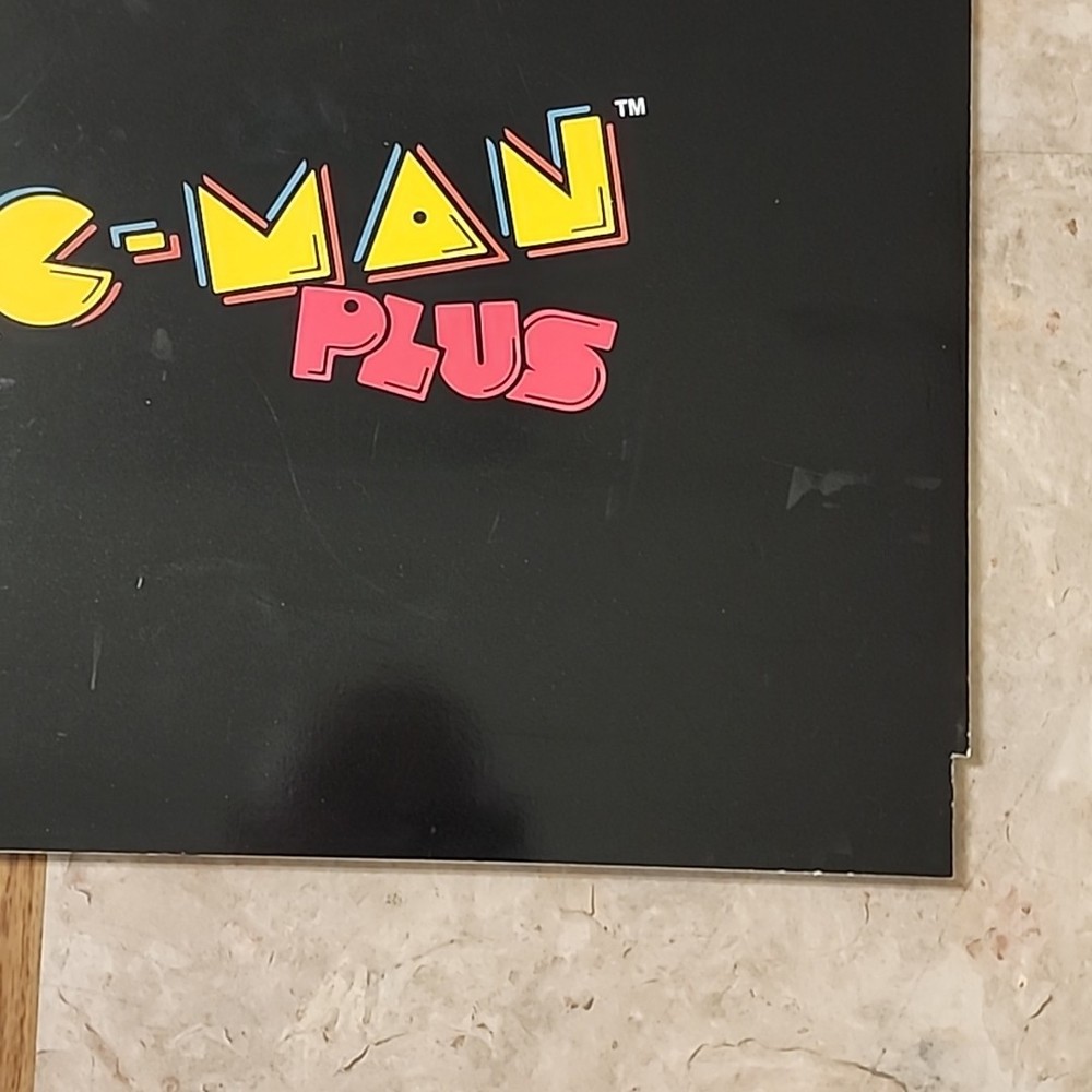 Arcade1UP Pac-Man Plus Gen 1 7030 Front Panel I Kick Plate Replacement