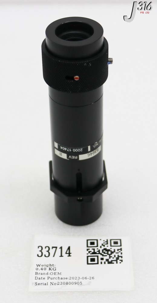 33714 ESI LASER MACHINE LENS COLLIMATOR BEAM EXPANDER ADJUSTABLE FOCUS 83046