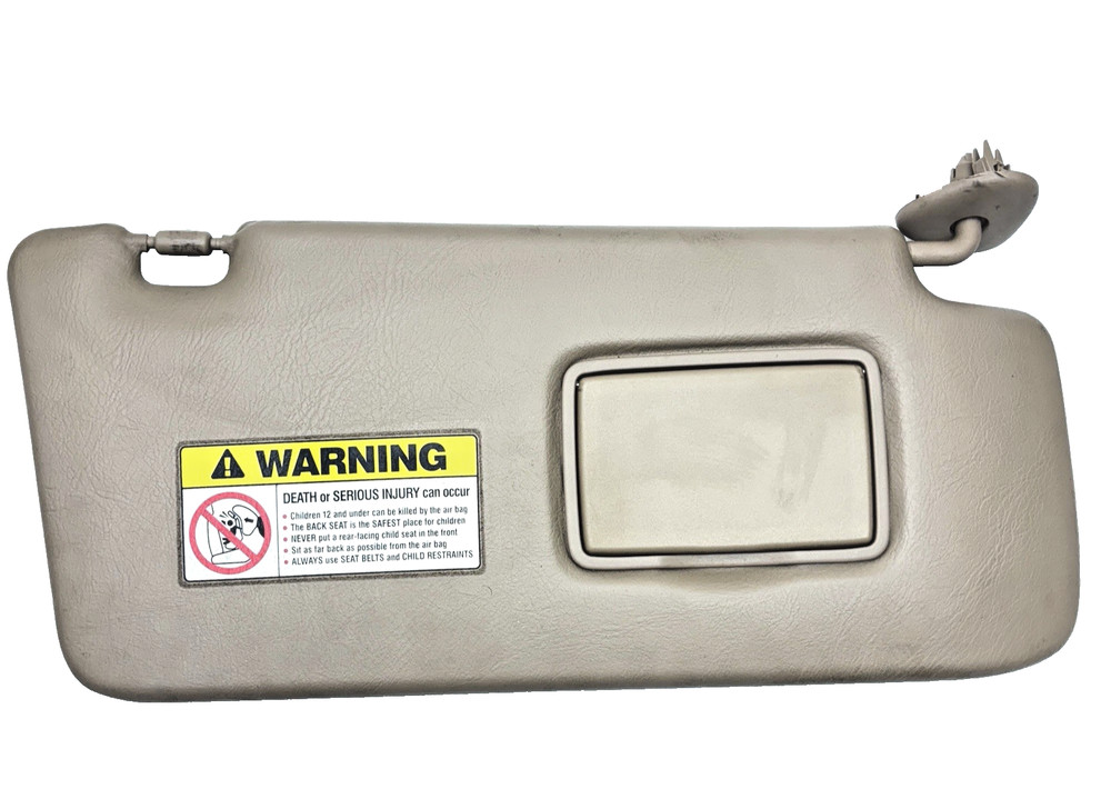 2002-2004 Honda Cr-v Passenger Sun Visor Mirror Right Sunvisor Tan
