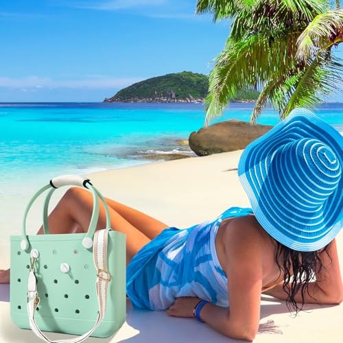 Adjustable Strap for Bogg Bag, Shoulder Straps Bag Accessories White Stripes