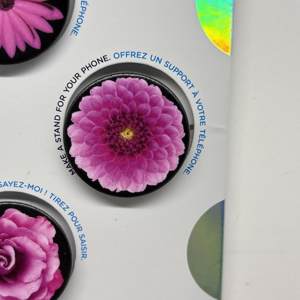 Authentic Popsockets Popminis Pink Flowers Pop Mini Popmini PopSocket Phone Grip
