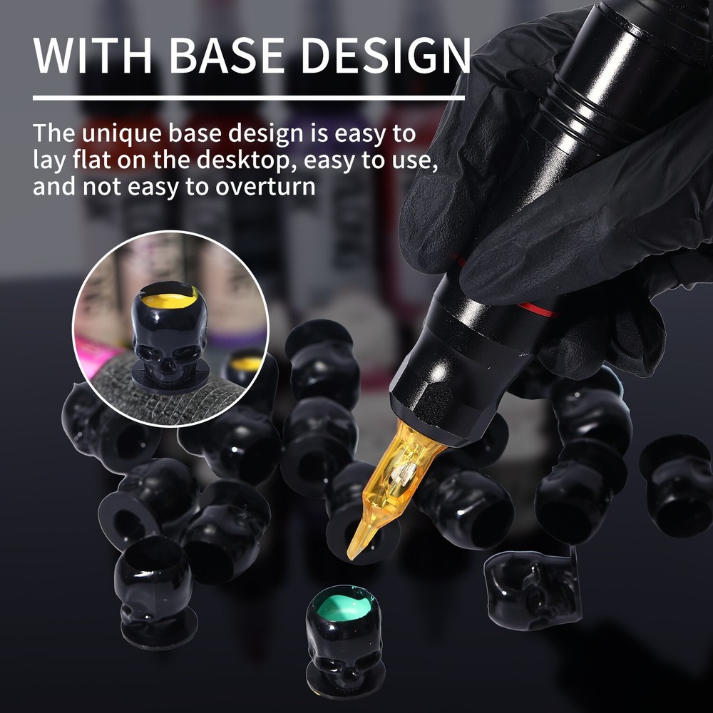 Professional Coreless Motor Tattoo Machine Makeup Pen Wireless Power Kit 2000mAh