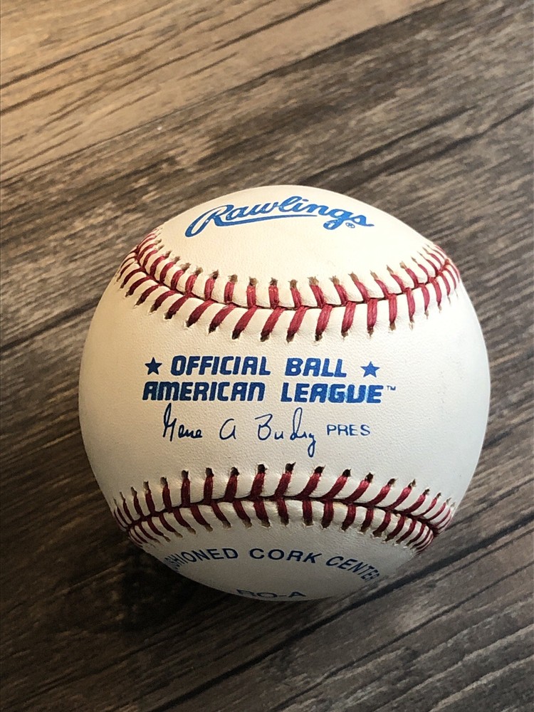 KEN RETZER SIGNED AUTOGRAPHED OFFICIAL MLB BASEBALL WASHINGTON SENATORS