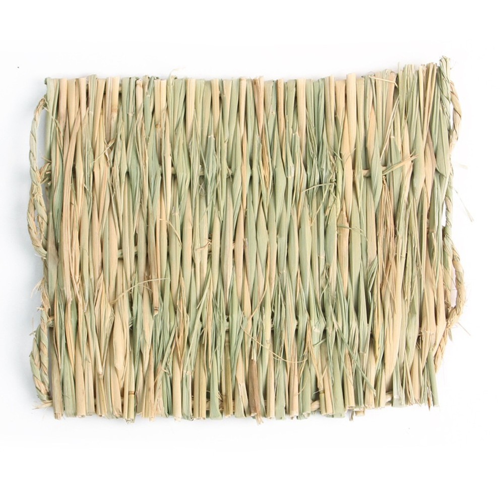 5 Pcs Rabbit Mat Grass Woven Seagrass Bunny For Bedding Rabbits
