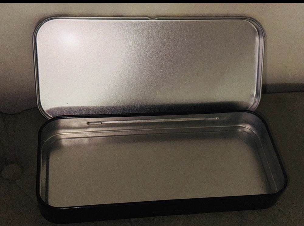 Grateful Dead Rectangle Metal Storage Tin Box